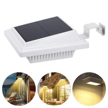 

Wall Street Light 25 LEDs Night Lamp Solar PoweredLighting Sensor IP65 Water-resistant Wirelessly Outdoor Solar Lights