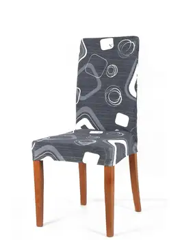 

Aderà Maison Covers Back 2 Pieces Dress Chair with Paintings cover Universal Dining room Line Chaos