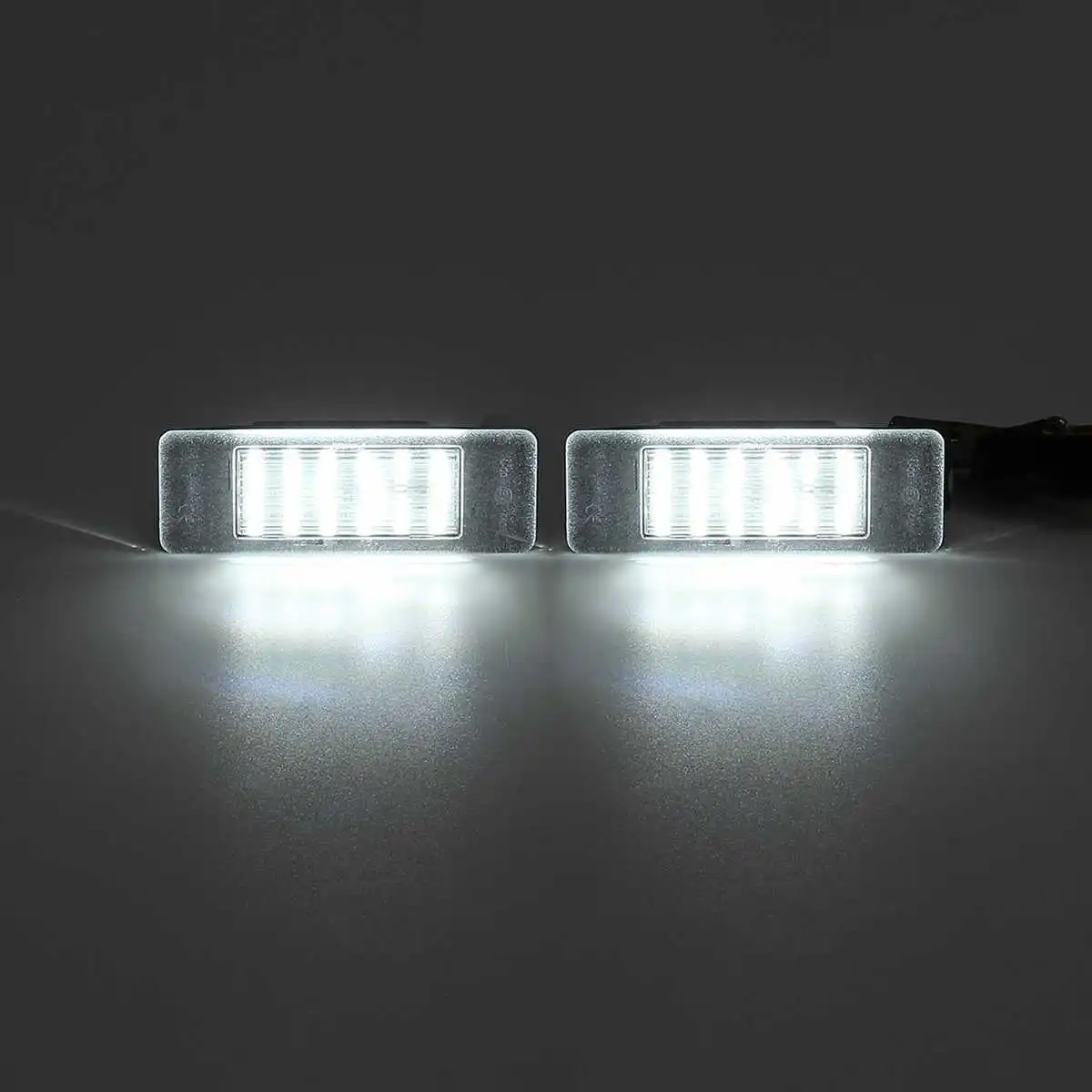 2PCS LED License Plate Lights For Mercedes for BENZ Sprinter W906 2006-on/Vito W639 Mercedes for BENZ Sprinter 2003 2004