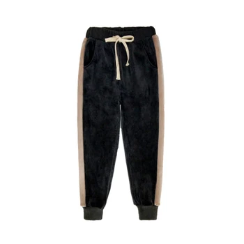 

2019 Casual Autumn And Winter Clothing New Children Plus Velvet Thick Warm Pants Girls Fleece Sports Long Pants Soft And Comfort