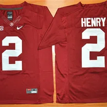 Новое поступление Alabama Crimson Tide Derrick Henry 2 Diamond Quest горячая Распродажа Ограниченная серия s-Red Размер S, M, L, X Jersey