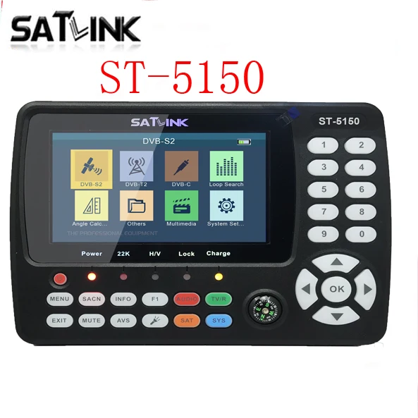 SATLINK ޺ HD st-5150  TV δ , ST5150 DVB-S2 T2 C, H.265 MPEG4 , QPSK16APSK  gtmedia v8 δ 2 