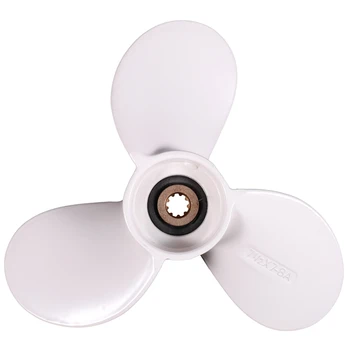 

Aluminum Outboard Propeller 3X7-1/2X7 for Yamaha 4-6Hp 6E0-45943-00