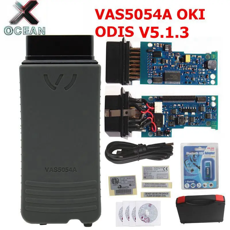 

Original VAS5054 OKI Keygen VAS5054A Bluetooth 4.0 ODIS V5.1.3 For VW/for AUDI/for SKODA/for SEAT VAS 5054A UDS For VAG