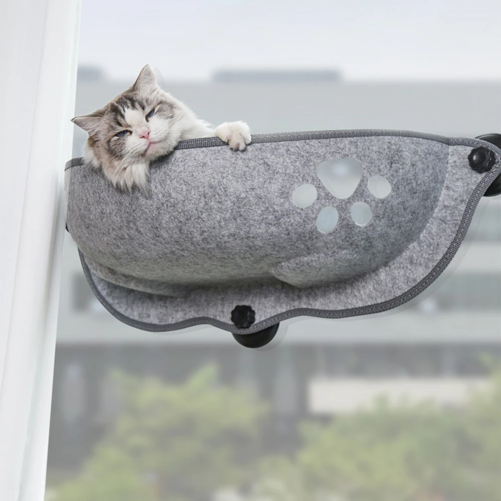 Tranvía Perseguir Irónico Hamaca para ventana con fuertes ventosas para gato, cama colgante para  dormir, almacenamiento para mascotas, jaula cálida, asiento tipo estante  para gato|Camas y esteras para gatos| - AliExpress