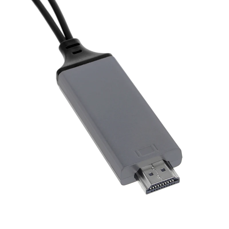  HDMI AV Adapter Video OTG Cable For iPad iPhone7 Samsung Type-C Phone To HD TV D08B