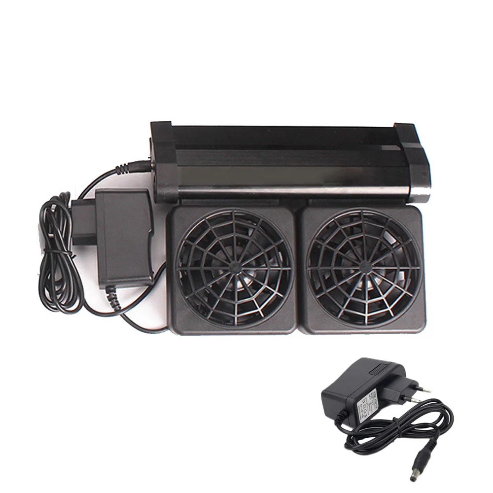 

1 PC Cooling Fan ABS Plastic 20.3*16 CM 2-4 Degrees Cable Length 1.2 Meters AC Adapter 100-240V 50/60Hz