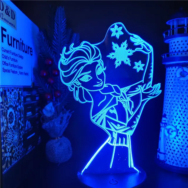 Disney Stitch Night Lamp Cartoon Led Toys Story Night Lights Decor Home  Colorful Lighting Novelty Kids Doll Lampara Bedroom Led - AliExpress