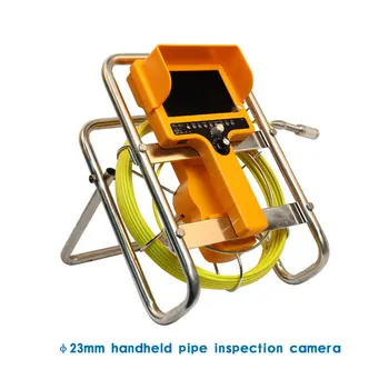 

23mm Camera 7 inch monitor DVR Sewer Pipe Inspection Camera Water Pipe Well Monitoring Camera 30m Cable