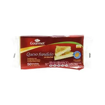

Gourmet - Queso Fundido en Lonchas -50 lonchas - 800 g