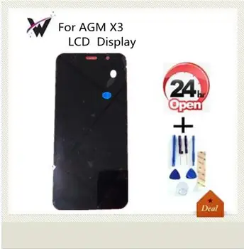 

New Original For AGM X3 5.99'' IP68 LCD Assembly Display + Touch Screen Repair Panel Glass Digitizer Repair Parts