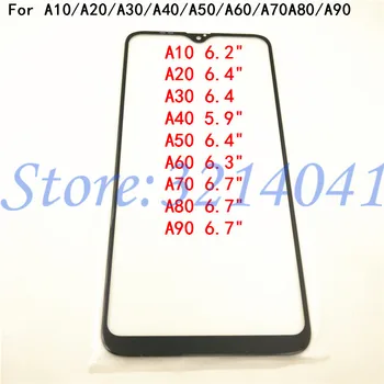 

Original For Samsung Galaxy A10 A20 A30 A40 A50 A60 A70 A80 A90 Front Glass Touch Screen LCD Outer Display Panel Top Lens Cover