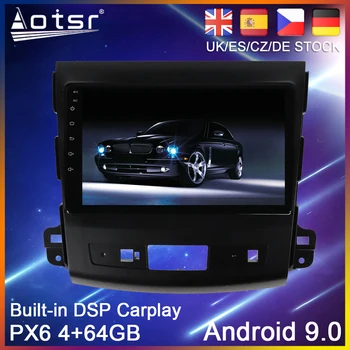 

Android 10 PX6 Car DVD Player GPS Navigation For Mitsubishi Outlander 2 2005-2011 Auto Radio Stereo Multimedia Player HeadUnit