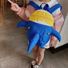 Милый детский рюкзак с рисунком динозавра из мультфильма, защищающий от потери, детская Регулируемая Удобная прогулочная сумка, рюкзак