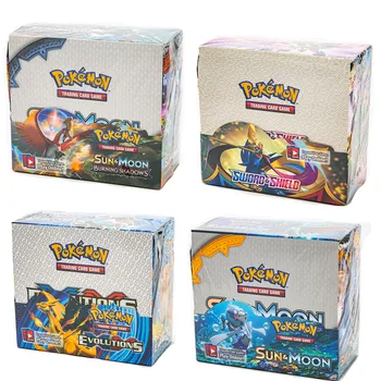 324 Cards Pokemon Card Sword & Shield Cosmic Eclipse Booster Box (Pack of 36) Trading Card Game Kids Collection Toy gift 1