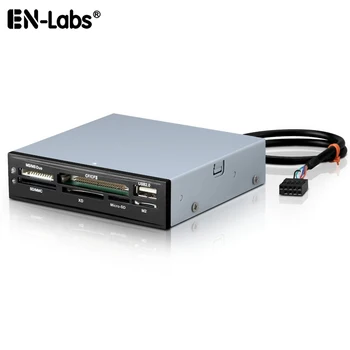 

USB 2.0 Card Reader Hub 3.5 Front Panel TF Flash MiniSD Micro SD Card Slot MMC MS CF XD CF Hight Speed Card Reader Floppy Box