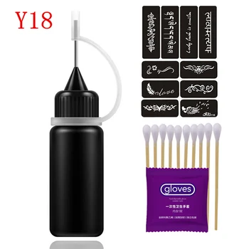 

10ml Long Lasting DIY Safe Waterproof Natural Fruit Juice Professional Home Salon Accessories Portable Party Tattoo Cream