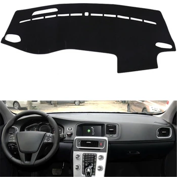 

Sinjayer Anti-slip Car Dashboard Cover AUTO Dashmat Pad Inner Carpet Sun Shade Dash Board Cover For VOLVO V60 2013 2014 15-2018