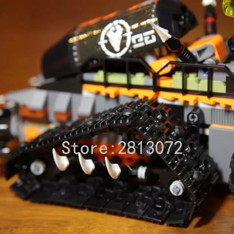 10939 LEGACY Dieselnaut 1179 шт. модельные блоки игрушки Кирпичи 70654 31153 строительные блоки