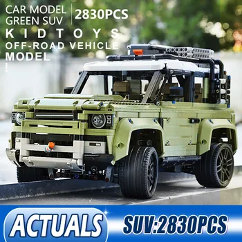 

Guardian Off-road Vehicle Land Car Rover Fit Technic Defender 42110 Model Building Blocks Bricks Kids DIY Toys Gifts