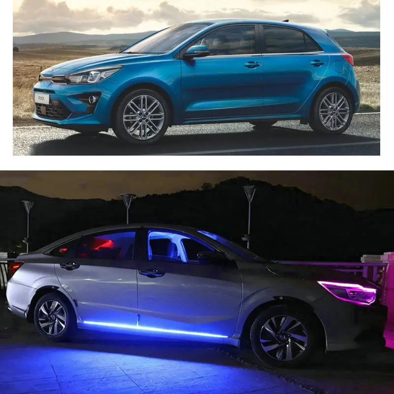 

Remote Car Door Decorative Mood Lighting For Kia rio ceed sportage cerato sorento soul Carens Magentis Opirus Optima Picanto