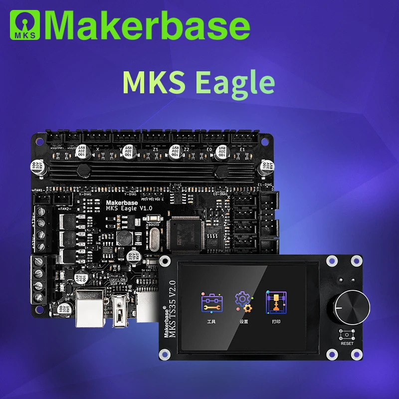 Makerbase Mks Eagle 32bit Control Board Tmc2209 Uart On Board 3d