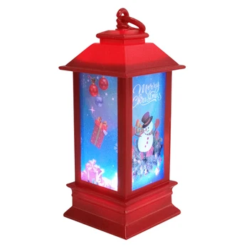 

Christmas LED Colorful Light Santa Claus Christmas Tree Snowman Pattern Lanterns Night Light Decoration Lighthouse LBShi