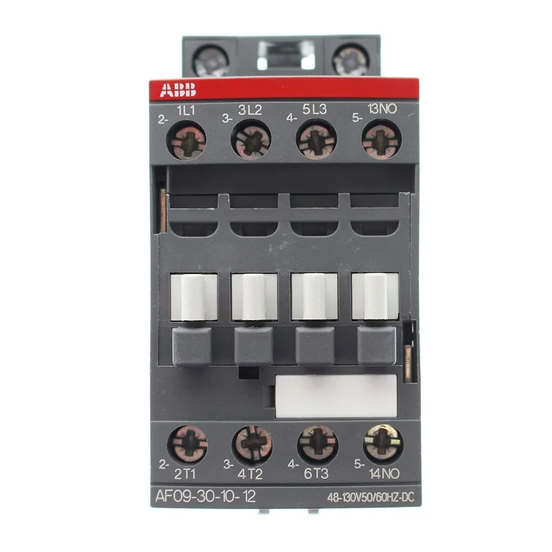 

ABB 3-ploe контакторы AF серия AC/DC 1NC или 1NO 50 Гц/60HZ 48V ~ 130V постоянного тока 48V-130V 9A 4kw AF09-30-10-12 AF09-30-01-12