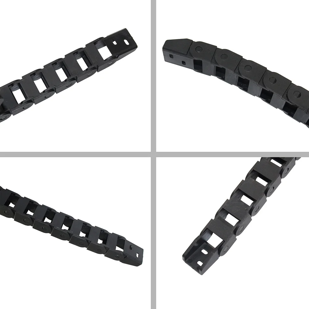Plastic Nylon Machine Tool Engraving Machine Manipulator Engineering Drag Chain Industrial Crawler High-speed Silent Chain