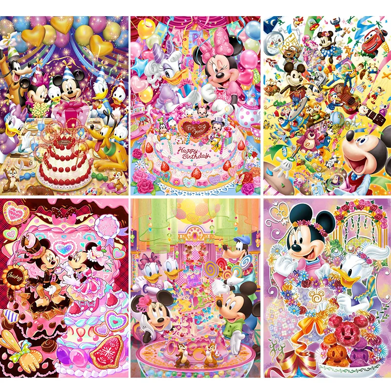 

Алмазная живопись «сделай сам» из мультфильма «Микки»