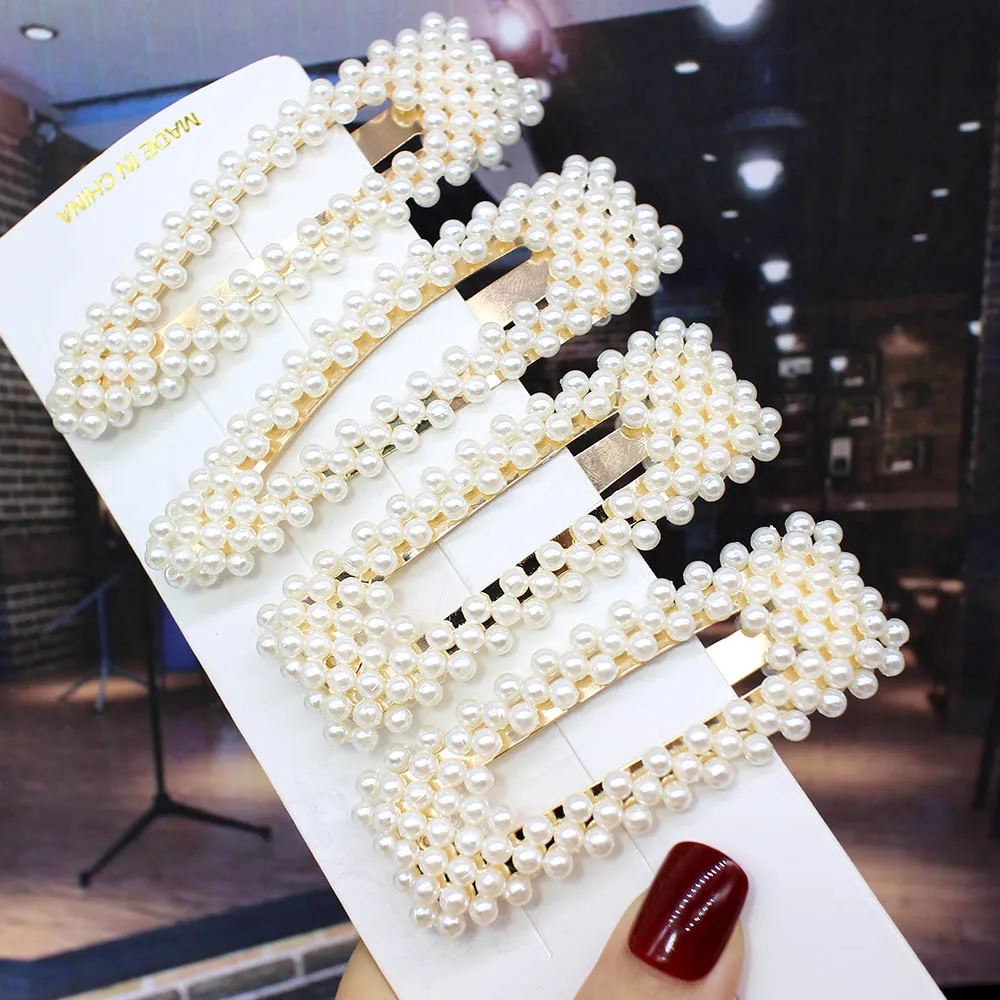 От 2 до 5 лет, шт./компл. модные свадебные туфли Украшенные жемчугом; заколка для волос кнопки Шпильки для Для женщин милая заколка для волос с жемчугом зажимы ювелирные изделия женские заколка для волос Stick