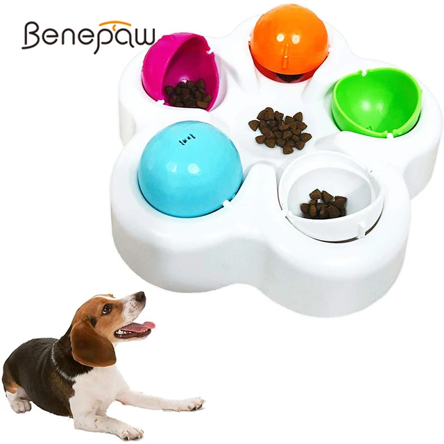 Benepaw Dog Puzzle Toys IQ Training Brain Stimulating Slow Feeding Pet Toy  Interactive For Small Medium Large Dogs Puppy Treat - AliExpress