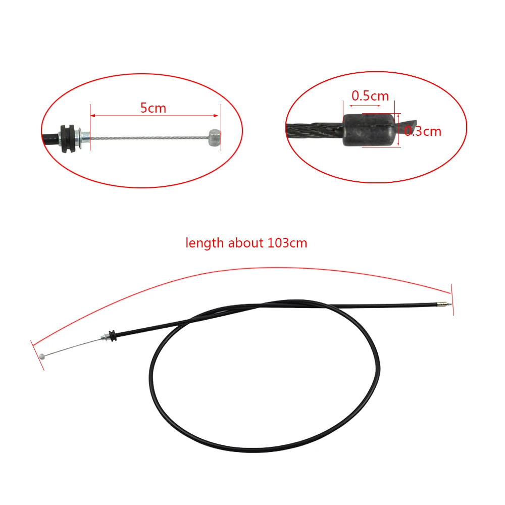 Flypig МОТОЦИКЛ КАРБЮРАТОР газовый тросик контроль в мотоциклетные рычаги веревки и кабели высокого качества