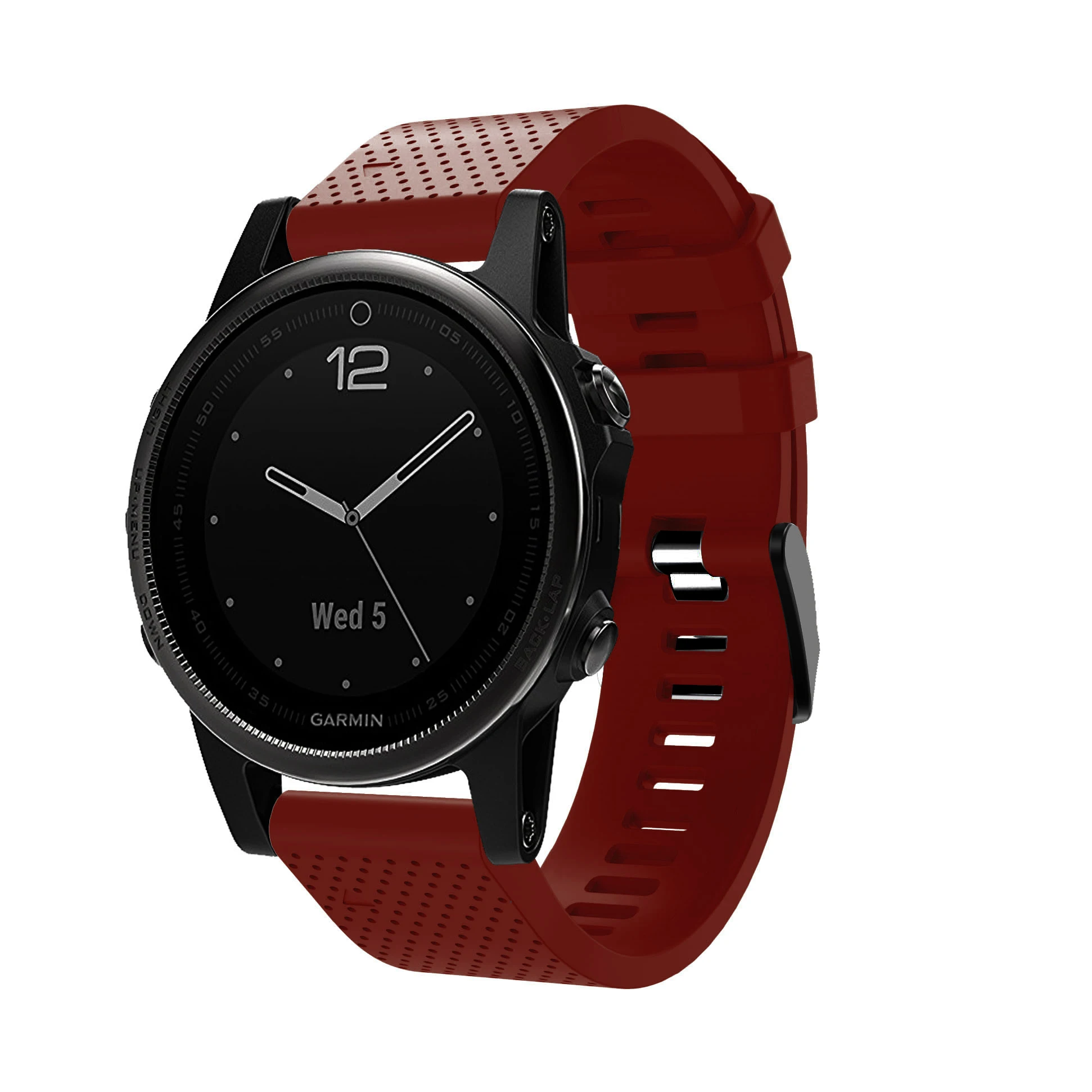 Силиконовый ремешок 20 мм быстросъемный браслет для смартфонов Garmin Fenix 6S|Ремешки