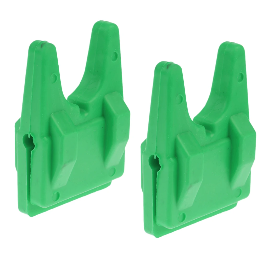 

2 Pieces / Set Rubber Fishing Rod Holder Mount Tackle Gripper Butt Rests Carp Support Stand