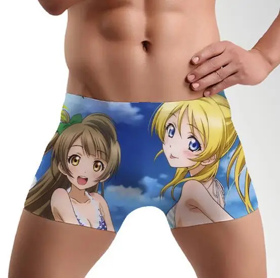 Japanese Anime Lovelive Love Live Sexy Men Boy Man Panties Men Underwear Boxers Panies Underpants Gift Boxers Aliexpress