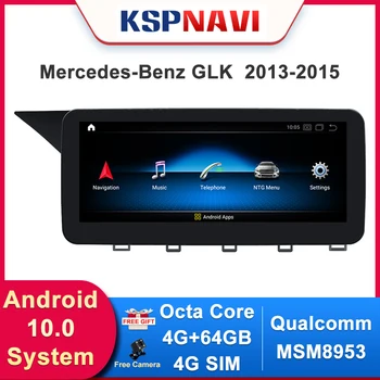 

Android 10 8 Core 4+64G 4G LTE Car DVD Radio Multimedia Player GPS Navigation For Mercedes-Benz GLK 2013-2015 NTG 4.5 Carplay