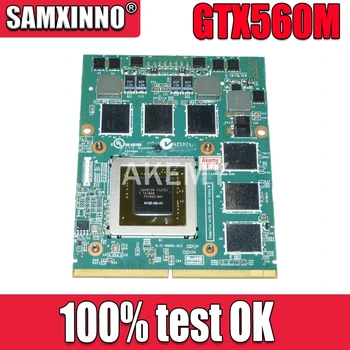 

Akemy Original GTX560M Video Card with X-Bracket For DELL M17X M18X MSI 16F1 16F2 N12E-GS-A1 DDR5 1.5G Display Graphic Card