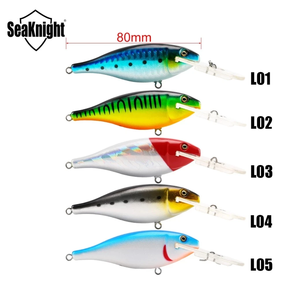 Seaknight Minnow SK011 жесткие рыболовные приманки 5 шт. 7 см 8 5g 0-1 м приманка плавающая