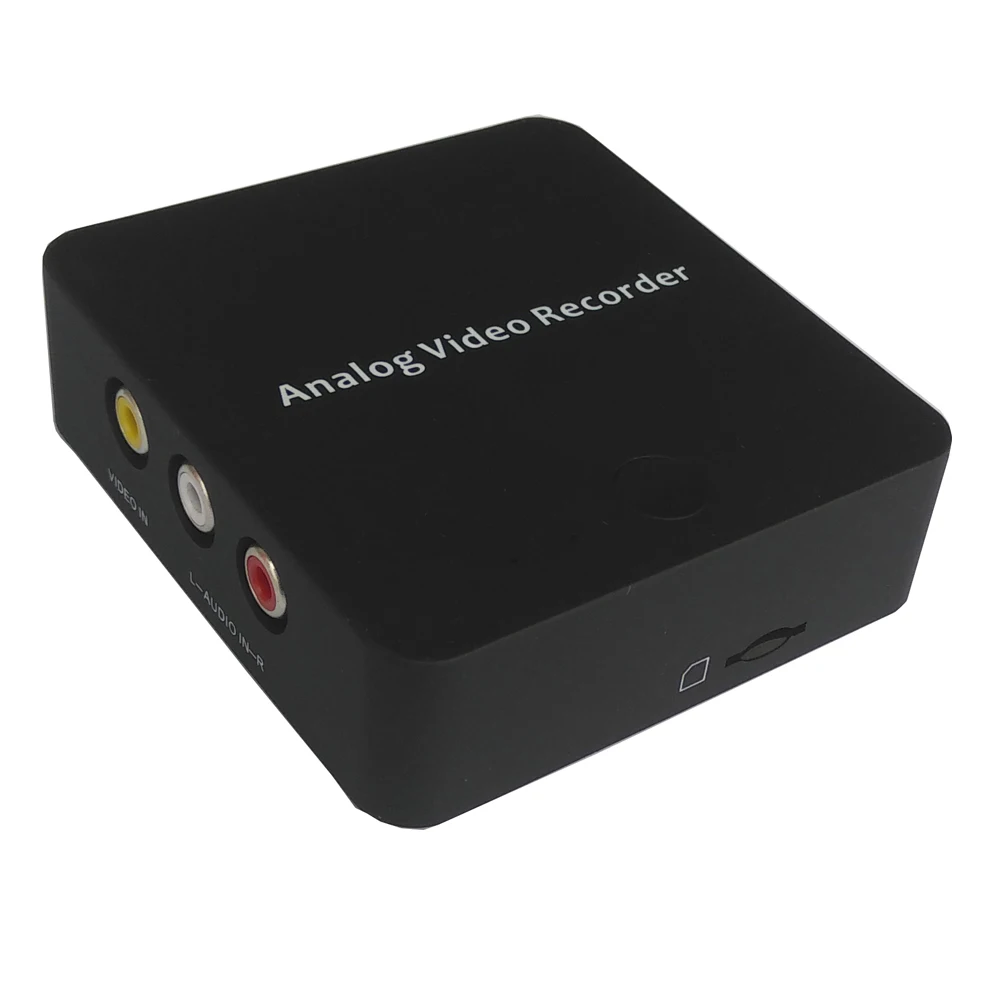 EzCAP181 AV Recorder Portable, record analog video to digital from VHS, Hi8, VCR, DVR, DVD Player