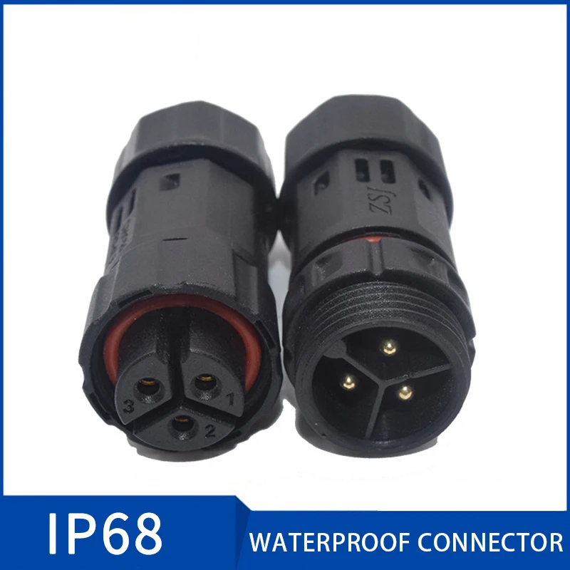 Соединитель Электрический M19 в сборе водонепроницаемый IP68 разъем для охранного