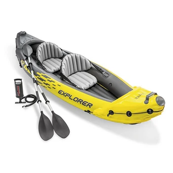

2020 Inflatable Swimming Pool Double Person Inflatable Kayak Boat Outdoor Water Sports Canoeing Fishing Rowing Boat