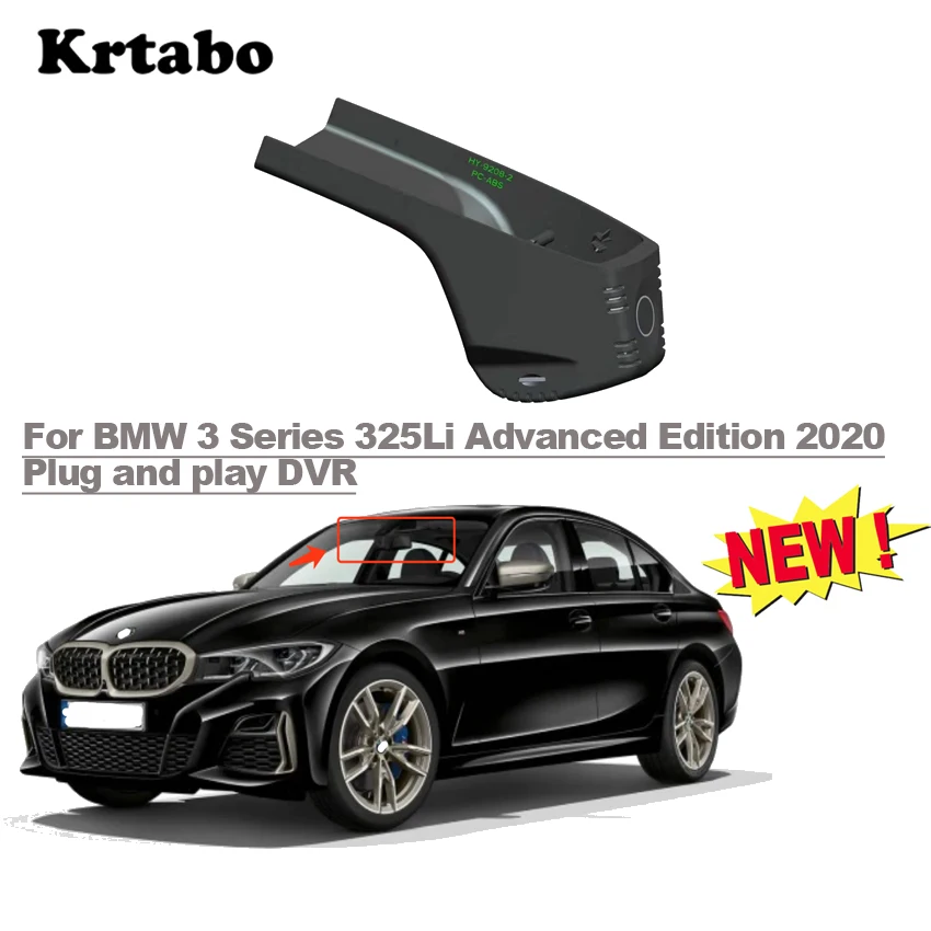 New plug and play Car DVR Registrator Dash Cam Camera For BMW 3 Series 325Li Advanced Edition 2020 high quality hd CCD