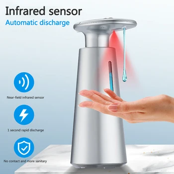 

Automatic Hand Sanitizer Non-Contact Infrared Soap Dispenser For Bathroom, Kitchen, Hotel And Restaurant (without Battery)