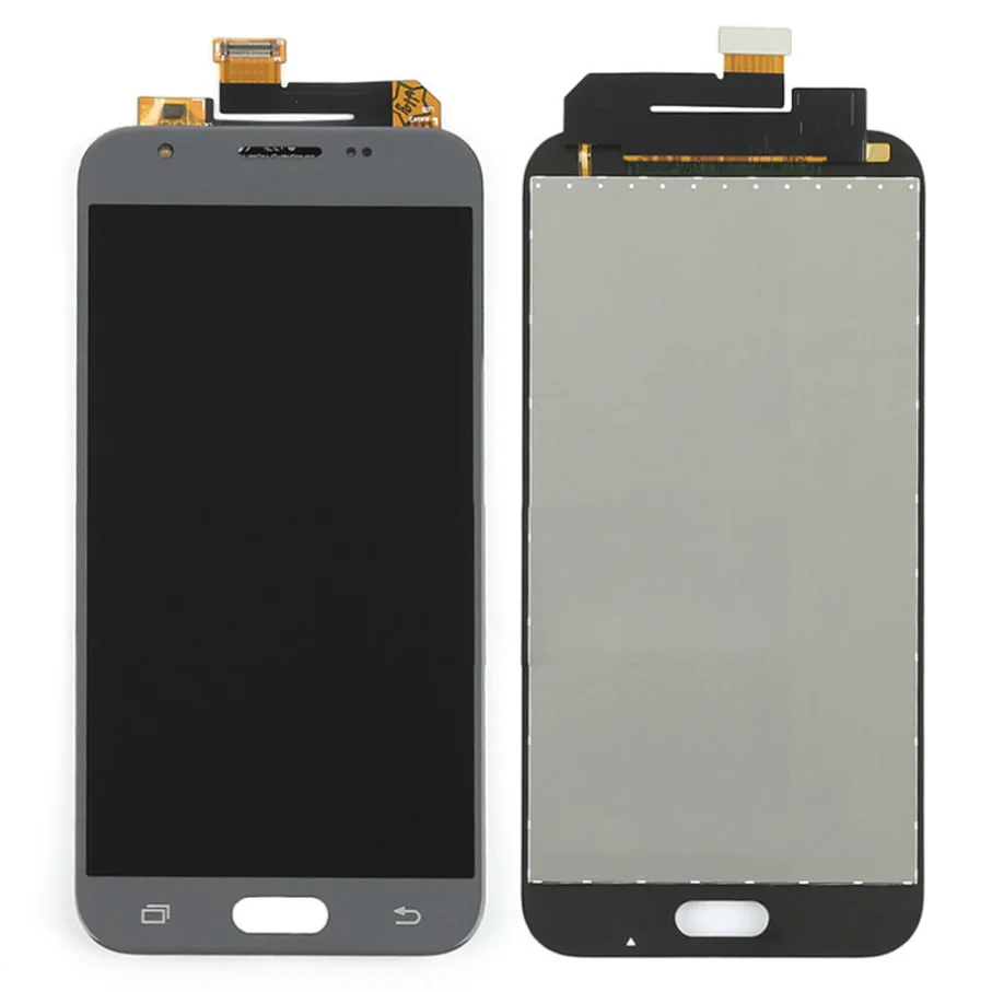 Светодиодный samsung Galaxy J3 Emerge J3 Prime J327 O светодиодный дисплей с кодирующий преобразователь сенсорного экрана в сборе Контроль яркости