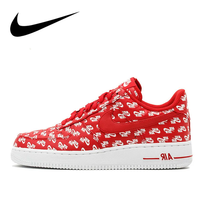 

Original Authentic Nike Air Force 1 AF1 07 QS Men's Skateboard Shoes Cozy Durable Non-slip Personality Jogging Sneakers AH8462