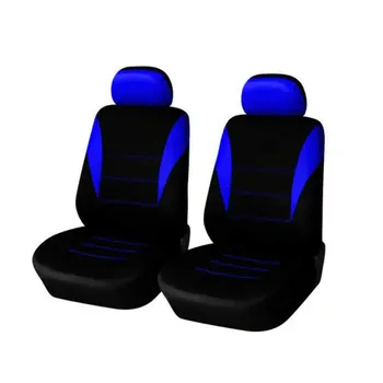 

4 PCS Car Seat Covers Protectors Universal Washable Dog Pet Full Set Compatible Airbags 100% Polyester Material Front Rear