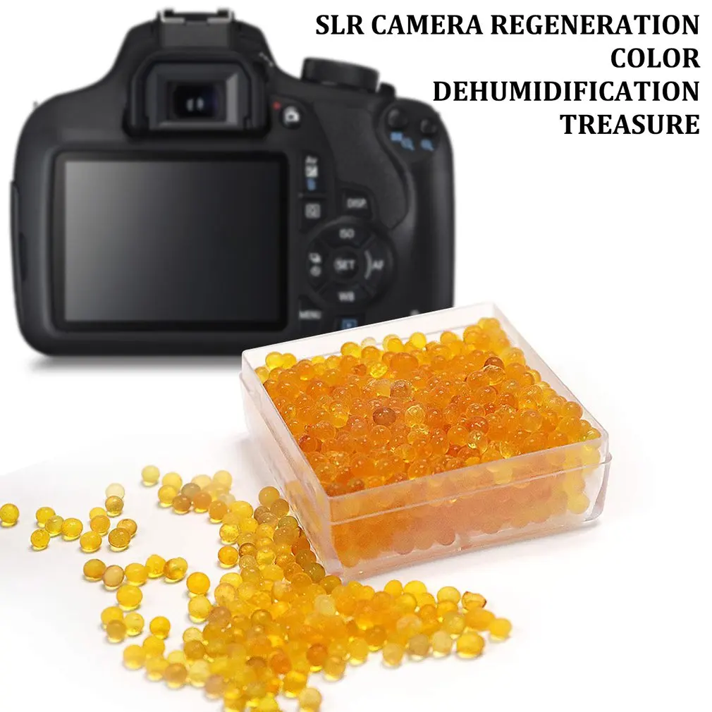 Silica Gel Camera Desiccant Moisture Absorber Beads Dehumidifying Box Camera Lens Dessicant Mouldproof silk Cleaning kit