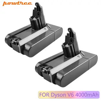 

Powtree 4000mAh 21.6V Battery For Dyson V6 DC58 DC59 DC62 SV03 SV06 SV09 Vacuum Cleaner