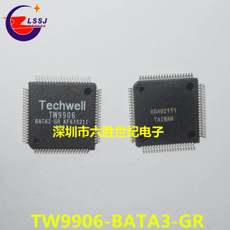 2 шт./лот TW9906-BATA3-GR TQFP80